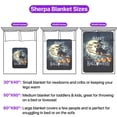 thumbnail image 5 of Happy Halloween Chinese Shar-Pei Witch Pumpkins Bats Cozy Sherpa Blanket Dog Lover Warm Soft Throw Blanket - 13012, 5 of 5