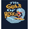 thumbnail image 4 of The Gulf of Mexico Surfer Youth Navy Blue Crew Neck Short Sleeve Tee-Large, 4 of 4