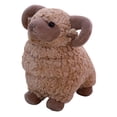 thumbnail image 3 of Ovejas de dibujos animados, juguetes de peluche, almohada para dormir, juguete de peluche de oveja, almohadas de felpa cómodas, muñecos de animales su 45cm Marrón, 3 of 8