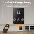 thumbnail image 3 of Calefactor eléctrico de zócalo AIREPUSH de 1500 W con termostato, 3 of 6