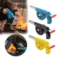 thumbnail image 2 of OIUR Camping Hand Blower Portable BBQ Fan for Outdoor Barbecue Strong Airflow Hand Shaker Picnic Firewood Blower Outdoor Barbecue Accessories, 2 of 7