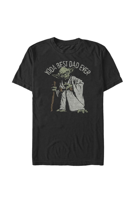 Men's Star Wars: A New Hope Yoda Best Dad Ever Graphic T-Shirt