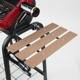 thumbnail image 6 of Americana Portable Electric Cart Grill with Two Folding Tables, Red, 6 of 10