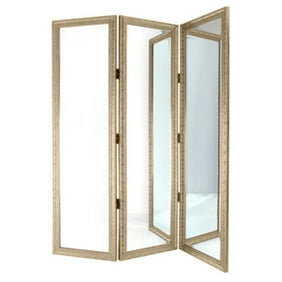 Victorian Mirror 3 Panel Room Divider