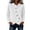 White, variant on Tqcoqu Women's Waffle Knit Button Down Shirt,Point Collar Long Sleeve Asymmetric Irregular Hem Loose Casual Blouse Tops,2026 Fall Winter Trendy Clothes,Beige Women's S-XXL