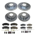 thumbnail image 2 of PowerStop Front and Rear Z23 Evolution Sport Carbon-Fiber Ceramic Brake Pad and Drilled & Slotted Rotor Kit Fits: FORD Select Models K8448, 2 of 7