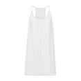 thumbnail image 3 of Viikei Summer Dresses for Women 2025 Plus Dresses for Women Plus Size Women Dress Clearance Sale Plus Dresses for Women 2025 Fashion Spaghetti Strap Back Howllow Out Summer Chiffon Beach Short Dress, 3 of 5