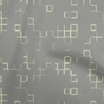 thumbnail image 1 of oneOone Cotton Poplin Dusty Gray Fabric Geometric Sewing Material Print Fabric By The Yard 42 Inch Wide, 1 of 6