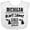 AA-White, variant on Inktastic Michigan Awesome Since 1837 Boys or Girls Baby Bib