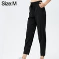 Womens Stretch Ankle Golf Pants Work Pants Pockets Athletic Yoga