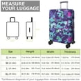 thumbnail image 4 of Stretch Luggage Cover XL(29-32in)– Elastic Travel Suitcase Protector with Handle Openings & Bottom Closure, Washable Polyester Spandex Suitcases Cover, Abstract Geometry Print, 4 of 5