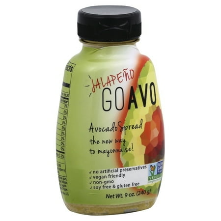 - GOAVO - The Avocado Spread - Jalapeno (9 ounce)