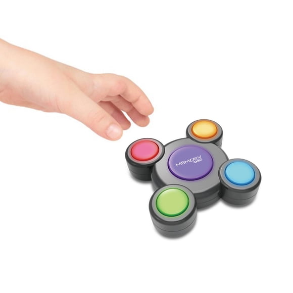 Juego de Memoria Electrónica Memorización Juguete 4 Secuencia Viaje Cerebro Memoria Entrenamiento para Niños Niños , D, 6cmx6cmx3cm