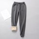thumbnail image 4 of Pntutb Moda Mujer Deporte de invierno Pantalones de pierna de cintura alta Sólido Casual Suelto Cordero Terciopelo Leggins Pantalones largos Pntutb Pntutb-1938, 4 of 5