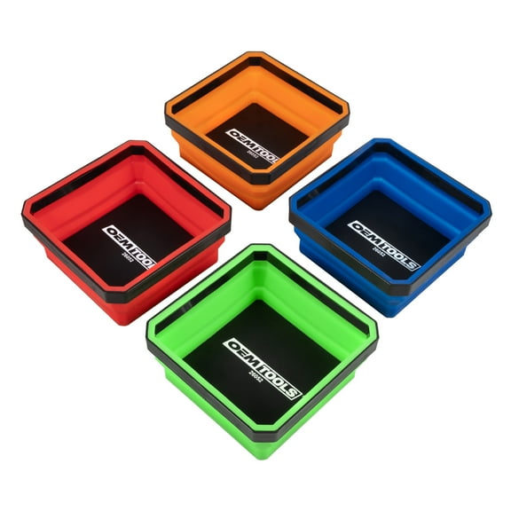 OEMTools Magnetic Foldable Trays, 4 Pack