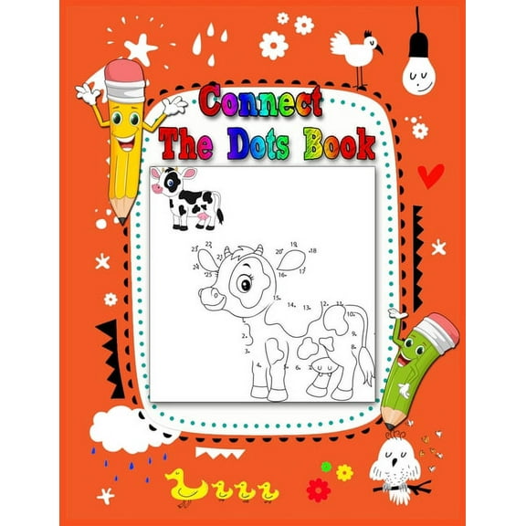 connect the dots book: Children Activity Connect the Dots, Connect the Dots Book for Young Children (Practice Counting N, (Paperback)