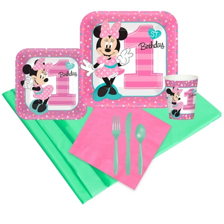 Disney Minnie Mouse 1st Birthday Party Pack
