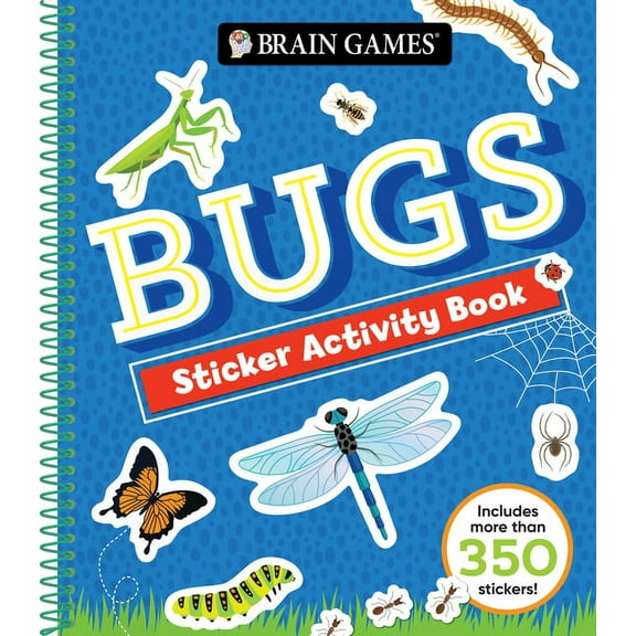 Brain Games - Sticker Activity Brain Games - Sticker Activity Book: Bugs, (Spiral-Bound)