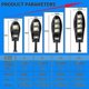 thumbnail image 3 of 5000w Upgraded 8000mah Solar Street Light Outdoor Waterproof Led For Garden Wall Adjustable Angle Solar Lamp With Modes Remote UYF, 3 of 5
