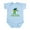 Sky Blue, variant on CafePress - Halloween Witch Infant Bodysuit - Baby Light Bodysuit, Size Newborn - 24 Months
