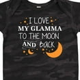 thumbnail image 4 of Inktastic I Love My Glamma to the Moon and Back Boys or Girls Baby Bodysuit, 4 of 5