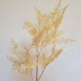 thumbnail image 1 of 42" Champagne And Gold Fern Spray Faux Plants And Trees, 1 of 1