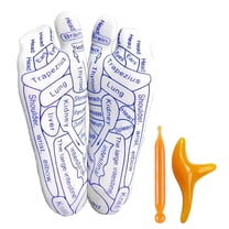 TELOLY Sock Set Socks With Massage Tool Acupressure Foot Massage Socks Foot Socks (Women’s Version)