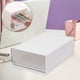 thumbnail image 4 of Organizador de caja de almacenamiento de escritorio, cajón apilable, mesa organizadora para oficina y Blanco Talla S, 4 of 8