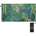 thumbnail image 2 of GZHJMY Palm Leaves Beach Towel Quick Dry Absorbent Bath Towels Sandproof Lightweight Towel for Gym Yoga Sports Swimming- 30x60in Washcloth, 2 of 7