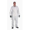 LAKELAND CTL412-2X Collared Disposable Coveralls , 2XL , White , MicroMax(R) NS , zipper