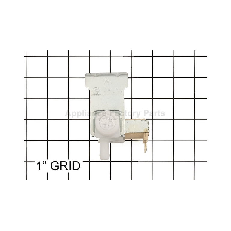 Edgewater Parts Dishwasher Water Inlet Valve Assembly 154513601 - Compatible With Frigidaire Dishwasher, Replaces 1378700, AH2330972, Single Inlet/Outlet