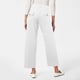 thumbnail image 3 of WILLBEST Pantalones Casuales de Sarga para Mujer, Pantalones Cortos de Pierna Ancha, Pantalones Cortos de Talla Grande, Pantalones Capri Elásticos, Pantalones Vaqueros Tobilleros para Mujer XXXXL, 3 of 5