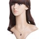 thumbnail image 3 of YSNOOWE Collar Vintage Con Colgante De Zirconia Morada Para Mujer Para Uso Decorativo Especial, 3 of 8