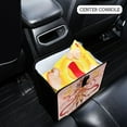 thumbnail image 3 of Qxltty Devil King Nezha Car Dumpster Collapsible Rear Seat Suspension Trash for Front Seat Center Console in Vehicle, 3 of 8