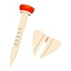 thumbnail image 4 of Tee de golf de altura ajustable Equipo de golf Jugador Mujeres Hombres Tee de campo de prácticas Rojo, 4 of 9