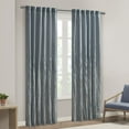 thumbnail image 3 of OLLIIX Curtains 50"x95" Luxurious Blue Andora Curtains for Adults Indoor, 3 of 5