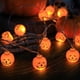 thumbnail image 5 of Guirnalda de Luces Led de Calabaza Fantasma para Halloween, 3 M, 20 Bombillas, Alimentadas Por Usb, Decoración Espeluznante para Festivales de Halloween, Fiestas En Interiores y Exteriores., 5 of 6