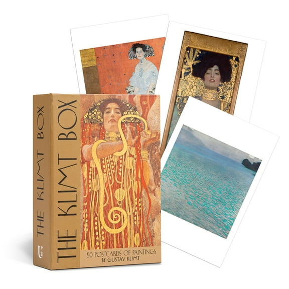 The Klimt Box: 50 Postcards of Paintings by Gustav Klimt, (Hardcover)