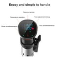 thumbnail image 3 of Mistaha 1100W Sous Vide Cooker with LCD Touch Screen, Vacuum Cooking Steak Machine, Slow Cooker, Stainless Steel Food Constant Temperature Device, 3 of 7