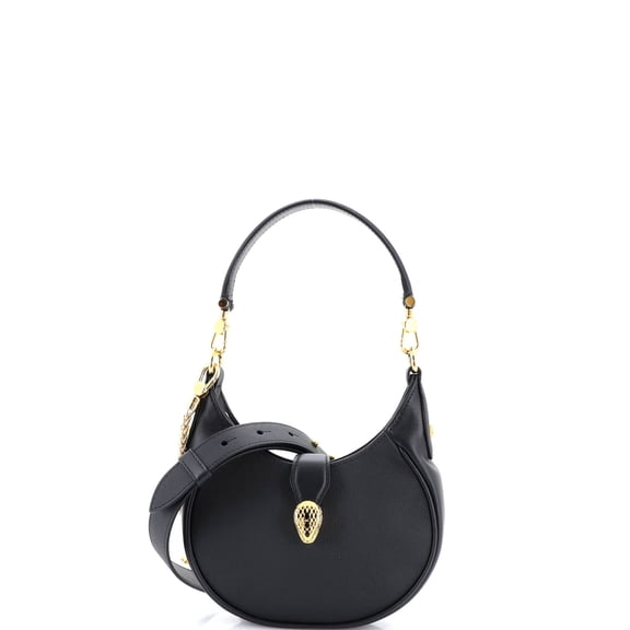 Pre-Owned Serpenti Ellipse Crossbody Bag Leather Mini By Rebag