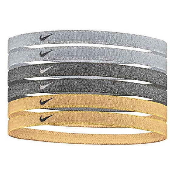 Nike Womens Swoosh Sport Headbands 6Pk