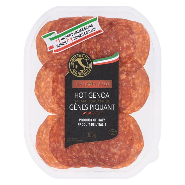 Salami de Gênes piquant Marcangelo 100 g, tranché