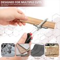 thumbnail image 4 of Angle Miter Shears Cutter Tool,Handheld High Carbon Steel Trunking Shears,Trim Cutter Hand Tool for Cutting Molding Trim, 4 of 6