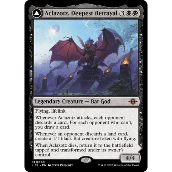 Magic the Gathering - The Lost Caverns of Ixalan - Aclazotz, Deepest Betrayal Near Mint