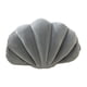 thumbnail image 4 of Almohadas con forma de concha, almohada decorativa, linda y cómoda, cojín de suelo con forma de almeja. Gris, 4 of 9