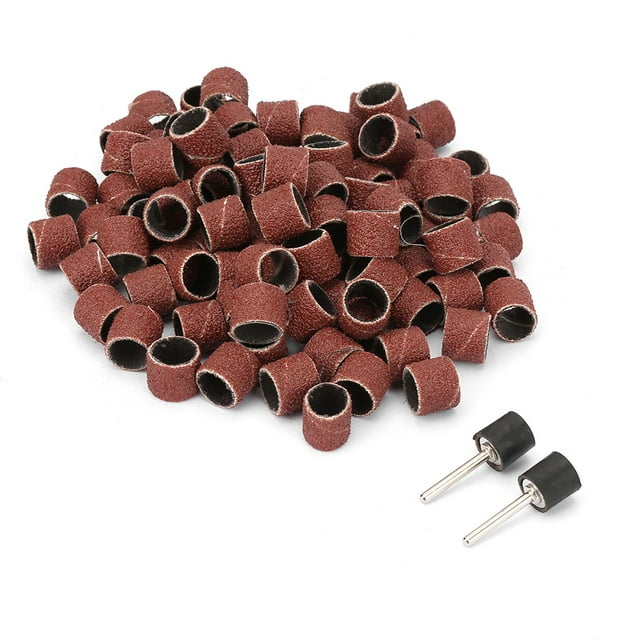 Anillos de Papel de Lija Jadeshay 100 Piezas 12 mm para Herramientas Eléctricas