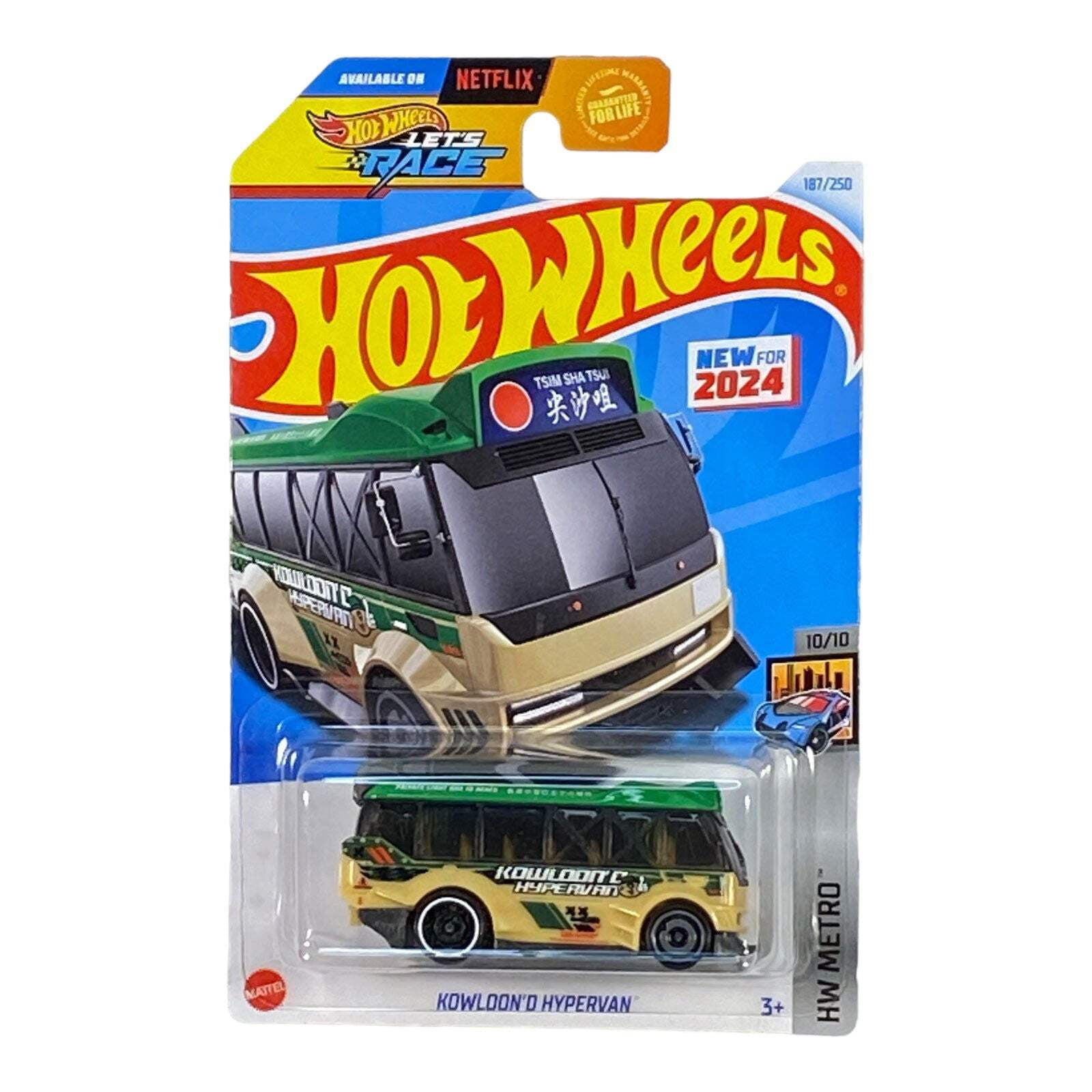 Hot Wheels Kowloon'd Hypervan1 187/250 Green HW Metro 10/10