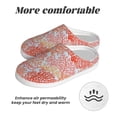 thumbnail image 6 of Lsque Corals Pattern Womens Comfort Cotton on Scuff With Memory Foam and Anti-skid Sole Slipper-40/41, 6 of 7