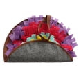 thumbnail image 2 of VONKY Chien de Compagnie Odeur Formation Reniflant Alimentation Rond Tapis Interactif Jouet Coussin Résistant à la Morsure Lavable Violet, 2 of 6