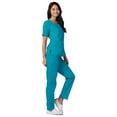 thumbnail image 5 of Adar Universal Scrubs For Women - V-Neck Scrub Top, 5 of 7